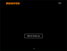 Tablet Screenshot of monitorcreative.co.uk